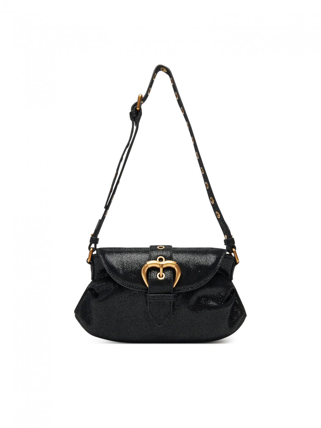 PINKO Kabelka Jolene Shoulder Mini PE 25 PLTT 102802 A27K Černá